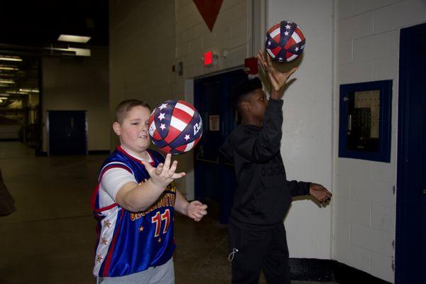 2018 Harlem Globetrotters Experience Winner