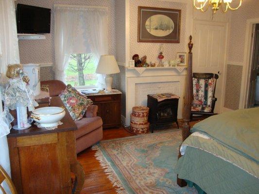 A bedroom in the Main House.