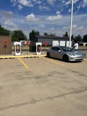 Tesla charging