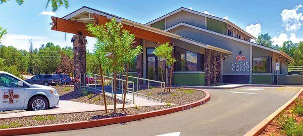 Oak Creek Small Animal Clinic's state-of-the-art veterinary facility in West Sedona, Arizona.