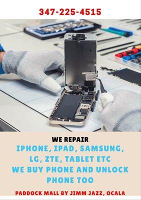 To repair your phone or tablet just call us and get cheapest price!