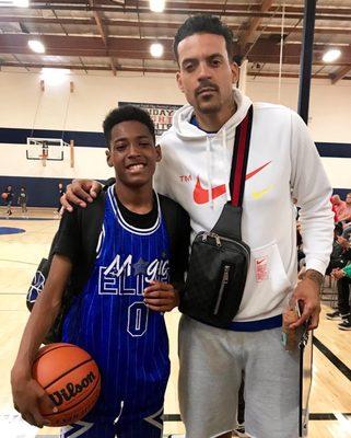 Coca Cola Classic meeting Matt Barnes!