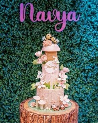 Navya's cake Decor by Four Forty Four Events www.fourfortyfourevents.com