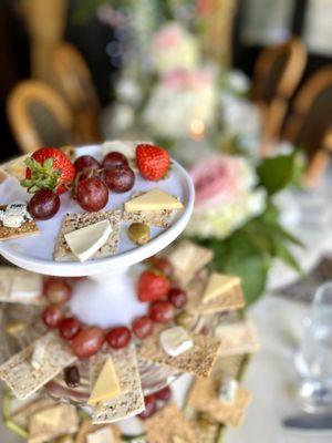 Delightful finger foods.