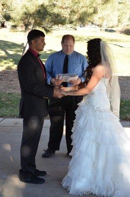 wedding I officiated