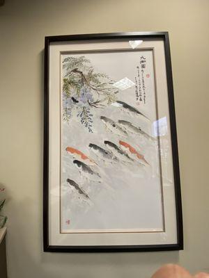 Gorgeous photo.  I love the koi fish.  Very professional dental surgeon too.