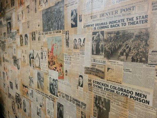 We invest in our people and public art. This wall is our homage to the previous life of our building as the Longmont Times-Call.