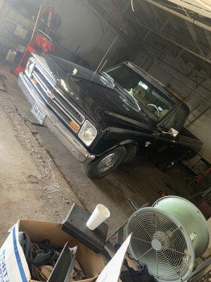 Working on this 67 Chevy