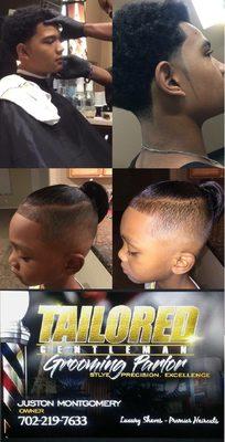 Nice taper fade & line ups