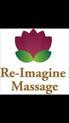 Re-Imagine Massage's beautiful logo and Movement for Life is our motto.