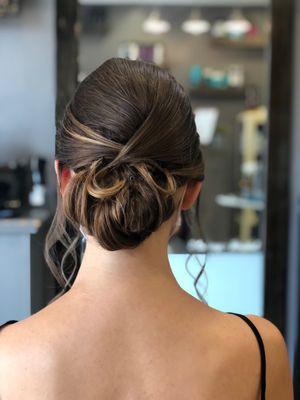 Low updo