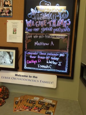 Outstanding office announcement :-) Thank you for making my son feel so spectacularly special!