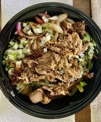 Carnitas Baja Bowl