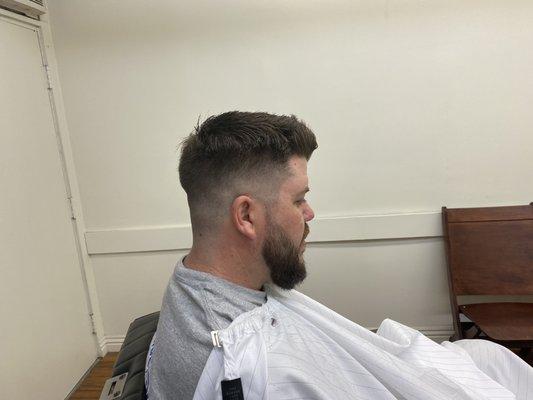 Mid- Fade Scissor Top