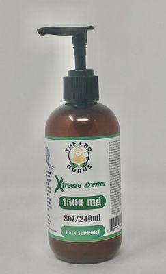 8 OZ X-Freeze Cream 1500mg