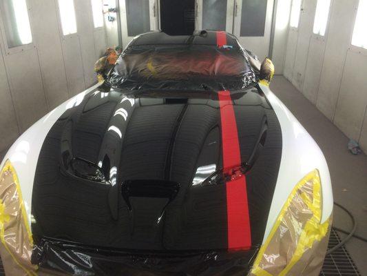 New viper going through customization.