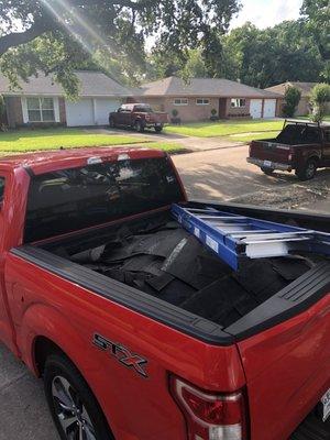 Roof Shingle haul away