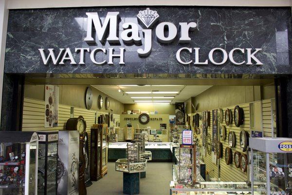 Watch and clock repair and battery replacement all in one store.