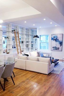 Vacant Staging -  Financial District - 176 Broadway, New York, NY - Staged and under contract in 4 Weeks of listing.