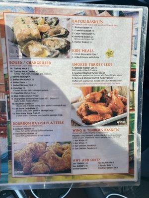 Menu pg 2