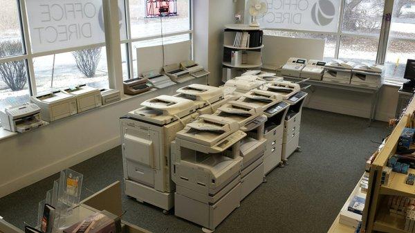 Complete line of Copier and MFP products