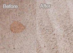 Even after trying household carpet cleaning supplies, it can still be difficult to remove red dyes from your carpet. Leave it to the profess