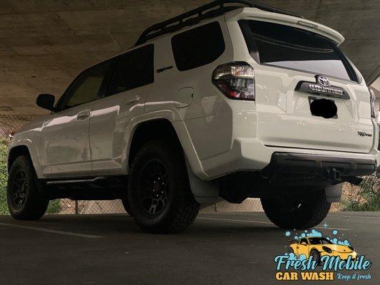 Toyota 4Runner after our Keep It Fresh treatment