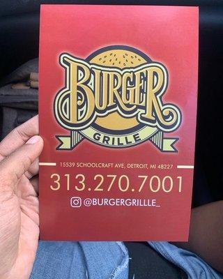 Burger grille