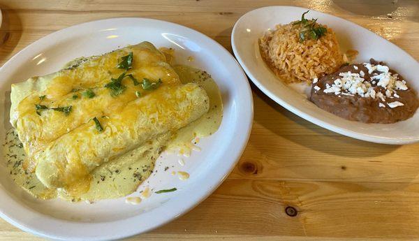 Tex Mex Enchiladas Wednesday Special