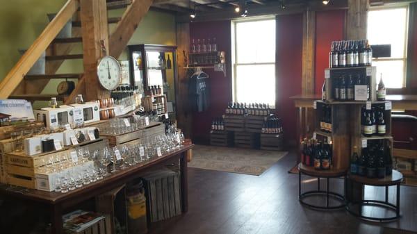 Inside the tasting room