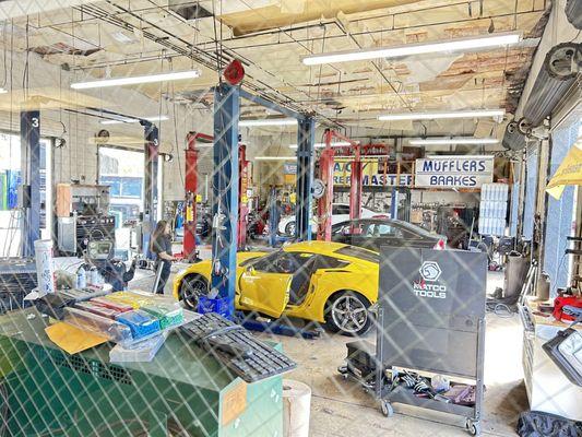 Oil change for my C7 Stingray Corvette