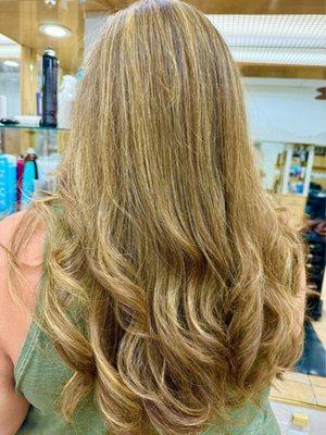 Color, highlights and style by Linda. She's amazing!