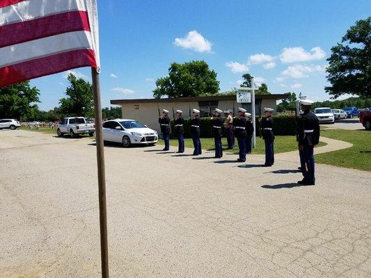 Sapulpa JROTC at Veterans Day