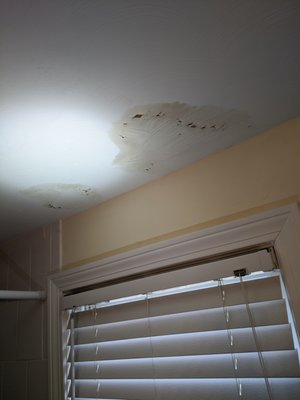 water damage prior to repair