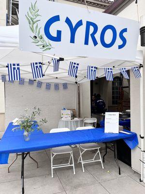 Fresh gyros to be made @SFGreekFoodFestival 9/16/23