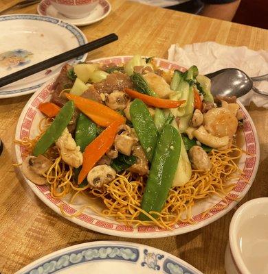 Hong Kong Style Pan Fried Noodle