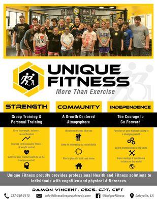 Unique Fitness: Training and Fitness for Unique Individuals