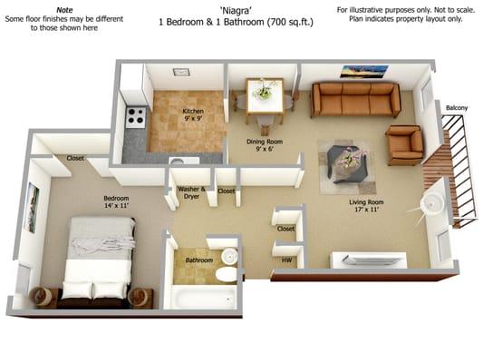 Niagra Floor Plan