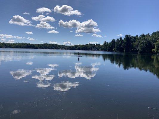 Beautiful morning on the lake