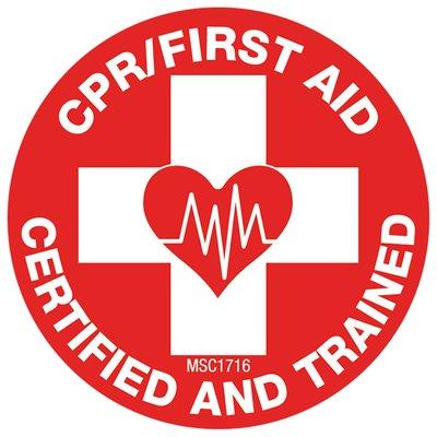 Certified partners with Red Cross