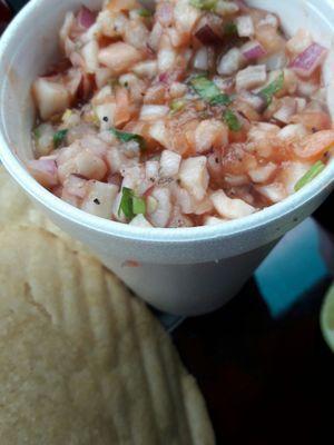 Fish ceviche