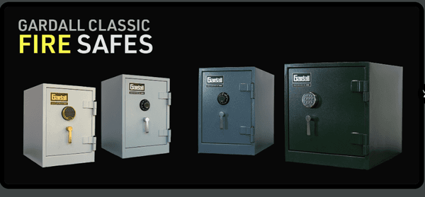 We carry the full line of Gardall Safes