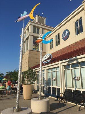 Abbott's frozen custard and the Jetty restaurant inside