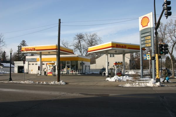 Your neighborhood full service Shell gasoline filling station