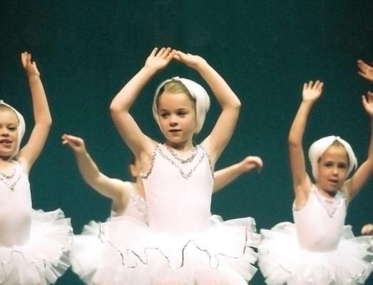 Ballet classes, tap classes, and beginning contemporary dance classes for children and teens.