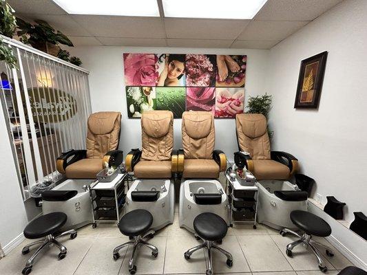 Pedicure massage chair