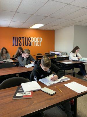 2nd Week of 6-Week ACT Prep Class!

Students putting in the hard work to reach their goals!