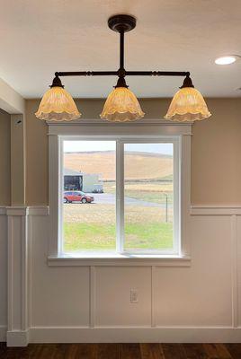 Dining room pendants