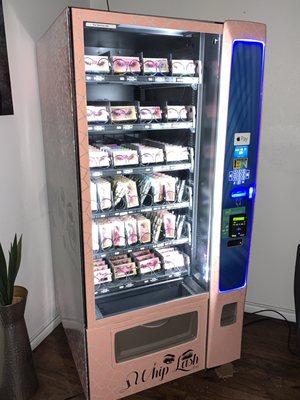 Mink eyelash strips vending machine (25 different lashes)