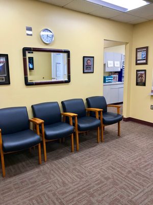 Patient waiting area.